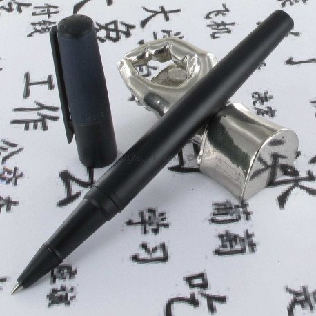 Stylo Roller Hugo Boss® Gear MINIMAL Noir & Bleu