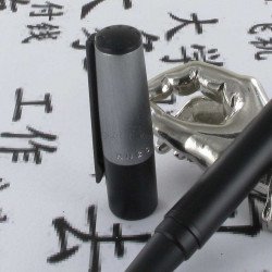 Stylo Roller Hugo Boss® Gear MINIMAL Noir & Chrome