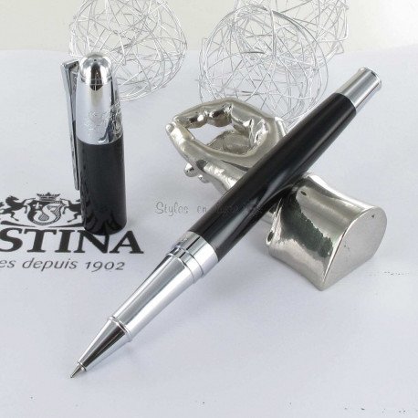 Stylo Roller Festina® Classicals Chrome Noir Stylo Roller Festina® Classicals Chrome Noir