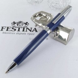 Stylo Bille Festina® Classicals Chrome Bleu