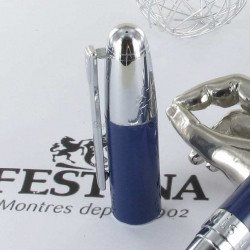 Stylo Plume Moyenne Festina® Classicals Chrome Bleu