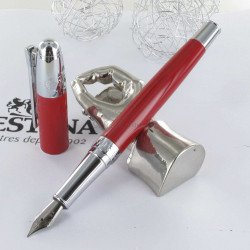 Stylo Plume Moyenne Festina® Classicals Chrome Rouge