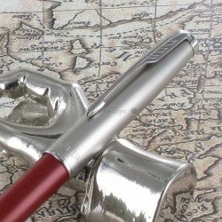 Stylo Bille parker® Sonnet Essentiel Rouge Chromé