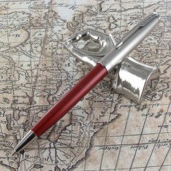 Stylo Bille parker® Sonnet Essentiel Rouge Chromé