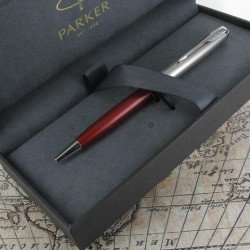 Stylo Bille parker® Sonnet Essentiel Rouge Chromé