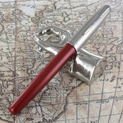 Stylo Roller PARKER® Sonnet Essentiel Rouge Chromé
