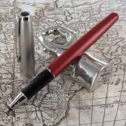 Stylo Roller PARKER® Sonnet Essentiel Rouge Chromé