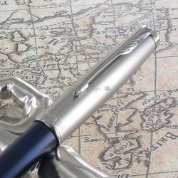 Stylo Roller PARKER® Sonnet Essentiel Bleu Chromé