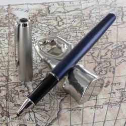 Stylo Roller PARKER® Sonnet Essentiel Bleu Chromé