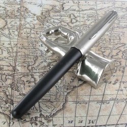 Stylo Roller PARKER® Sonnet Essentiel Noir Chromé