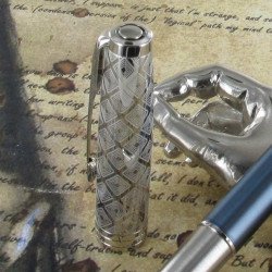 Stylo Plume Moyenne PARKER® SONNET Bleu & Métal