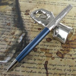 Stylo Bille PARKER® SONNET Bleu & Métal