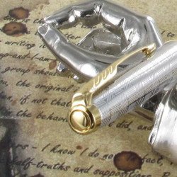 Stylo Bille PARKER® SONNET Noir & Métal Finition Or