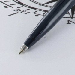 Stylo Plume Moyenne PARKER® 51 Bleu Nuit Chromé