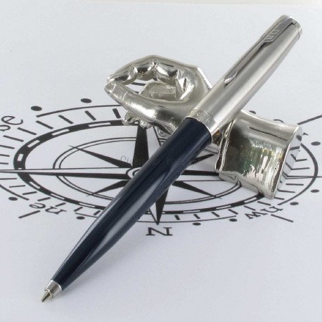 Stylo Plume Moyenne PARKER® 51 Bleu Nuit Chromé Stylo Plume Moyenne PARKER® 51 Bleu Nuit Chromé