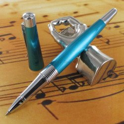 Stylo Roller Cross® "Beverly" Turquoise Translucide