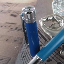 Stylo Roller Oberthur® "Blossom" Bleu
