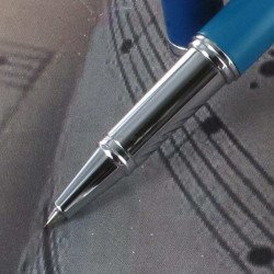 Stylo Roller Oberthur® "Blossom" Bleu