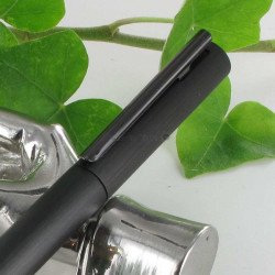 Stylo Roller Faber Castell® "NEO" Aluminium Noir