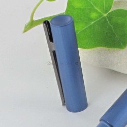Stylo Plume Moyenne Faber Castell® "NEO" Aluminium Bleu Mat