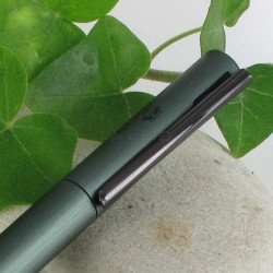 Stylo Roller Faber Castell® "NEO" Aluminium Vert