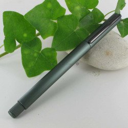 Stylo Roller Faber Castell® "NEO" Aluminium Vert