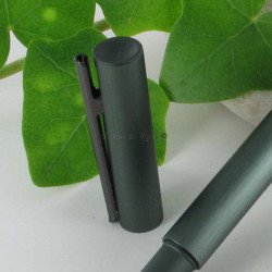Stylo Roller Faber Castell® "NEO" Aluminium Vert