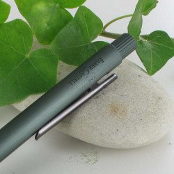 Stylo Bille Faber Castell® "NEO" Aluminium Vert