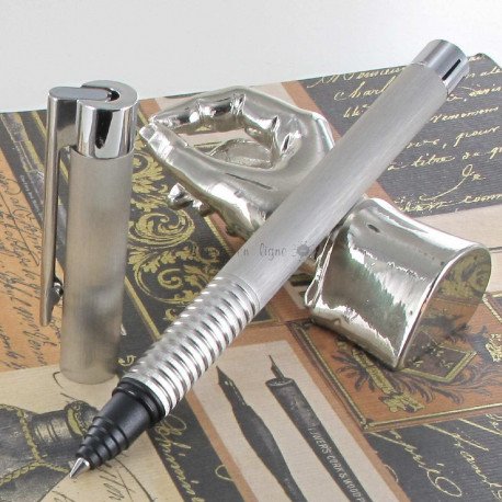 Stylo Roller LAMY Logo Acier Mat Stylo Roller LAMY Logo Acier Mat