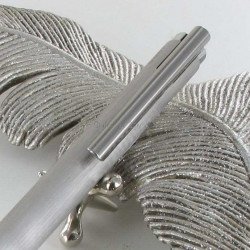 Stylo Bille LAMY Logo Acier Mat
