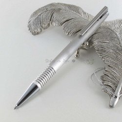 Stylo Bille LAMY Logo Acier Mat