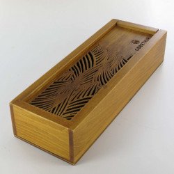 Coffret Stylo Bille Oberthur® "Canopée" Bois de Rose