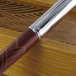 Coffret Stylo Bille Oberthur® "Canopée" Bois de Rose