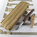 Stylo Plume Oberthur® "Olympe" Bois de Noyer + Etui trousse offert