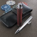 Stylo Bille Oberthur® "Ottawa" Télescopique Bois de Rose + Etui offert