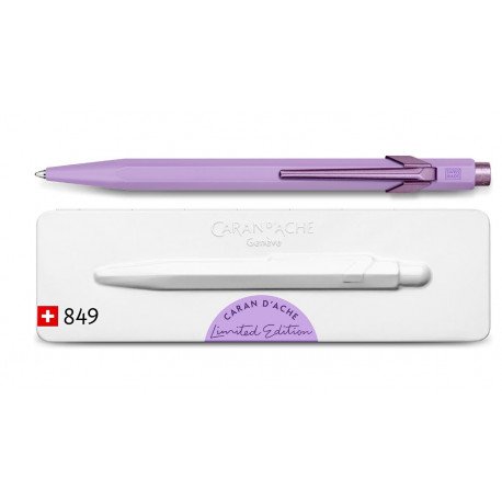 Stylo Bille Caran d'Ache® 849 "Claim Your Style" Violet Stylo Bille Caran d'Ache® 849 "Claim Your Style" Violet