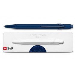 Stylo Bille Caran d'Ache® 849 "Claim Your Style" Bleu Nuit