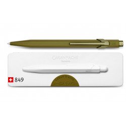 Stylo Bille Caran d'Ache® 849 "Claim Your Style" Vert Mousse