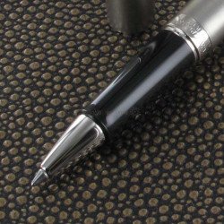 Stylo Roller WATERMAN® Hémisphère Acier Mat
