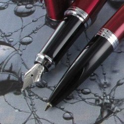 Parure Stylos Plume & Bille Parker® Urban Laqué Magenta