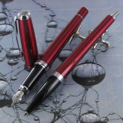 Parure Stylos Plume & Bille Parker® Urban Laqué Magenta