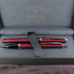 Parure Stylos Plume & Bille Parker® Urban Laqué Magenta