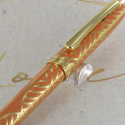 Stylo Bille Enzo Varini® "Taormina" Mandarine doré