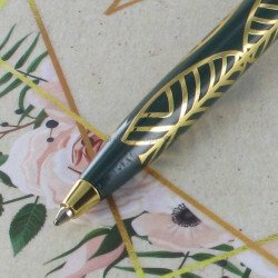 Stylo Bille Enzo Varini® "Taormina" Sapin doré