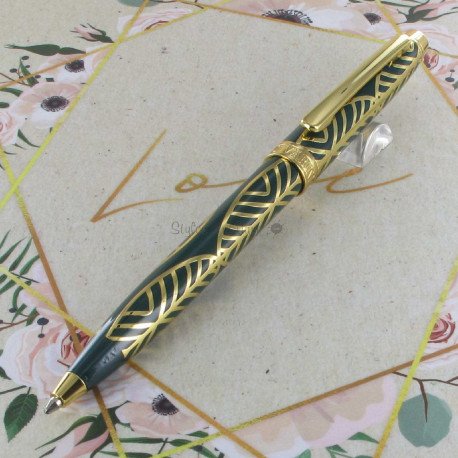 Stylo Bille Enzo Varini® "Taormina" Sapin doré Stylo Bille Enzo Varini® "Taormina" Sapin doré