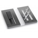 Parure de Stylos (Bille & Portemine 0,7 mm) LAMY® Logo Brushed + Etui Offert