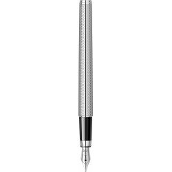 Parure 3 Stylos Plume Bille et Portemine Scrikss® Vénus Chrome Pointe Diamant