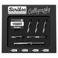 Set de Calligraphie Scrikss® Vintage  Noir