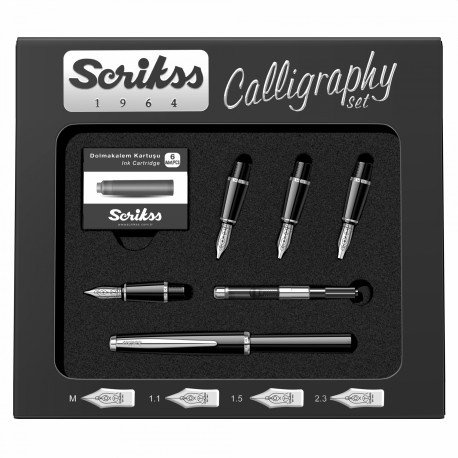Set de Calligraphie Scrikss® Vintage Noir Set de Calligraphie Scrikss® Vintage Noir