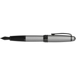 Stylo Plume Cross® "Bailey" Gris Mat (Plume moyenne)